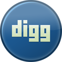 Digg DarkSlateBlue icon