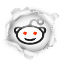 Reddit Gainsboro icon