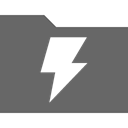 lightning Black icon