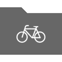 Bicycle Black icon