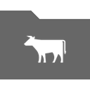 cow Black icon
