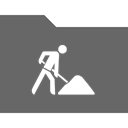 Construction Black icon