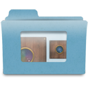 obscura, Folder, photography, niepces, Camera CadetBlue icon