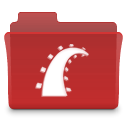 Folder, ror Firebrick icon