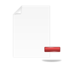 delete, document, Del, remove, File, paper WhiteSmoke icon