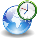 kworldclock Black icon