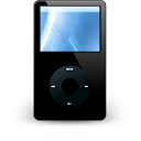 media player, Konqsidebar Black icon