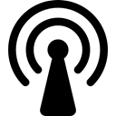 Wireless Connectivity, technology, Wifi Signal, Wireless Internet, internet connection Black icon