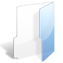 Blue, Folder WhiteSmoke icon
