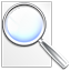 Kfind, Find, seek, search WhiteSmoke icon