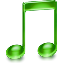 music, kbemusedsrv DarkGreen icon