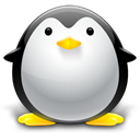 Penguin Black icon