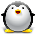 Penguin Black icon