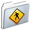 Folder, public Black icon