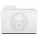 downloadsfolder Gainsboro icon