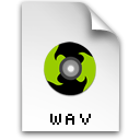 Wav Black icon