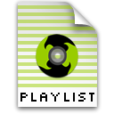 playlist Black icon