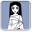 person, kid, profile, Account, Girl, Human, people, Child, Dark, user, framed DarkGray icon