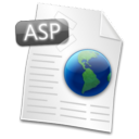 Asp, Filetype WhiteSmoke icon
