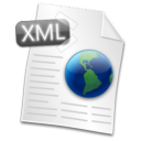 xml, Filetype WhiteSmoke icon