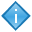 Information, Blue, Info, about CornflowerBlue icon