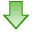 descending, Descend, green, Down, download, Decrease, fall ForestGreen icon