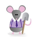 officemouse, Digg Black icon
