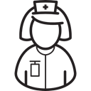 user, Health Care, work, profile, medical, hospital, Health Clinic Black icon