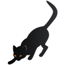 Animal, Cat Black icon