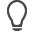 Light bulb DarkSlateGray icon