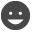 smile, Emotion, happy, Emoticon DarkSlateGray icon