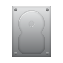 hard disk DarkGray icon