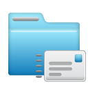 sent, Folder SkyBlue icon