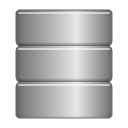 Database, inactive, db DarkGray icon