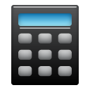 calculator, calculation, Calc DarkSlateGray icon