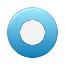 button, Blue, rec SteelBlue icon
