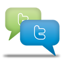 twitter, Sn, Social, social network Black icon