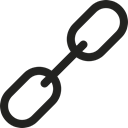 interface, Links, Chain, linked, Chained, web page Black icon