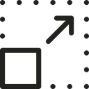 Arrows, Squares, Graphic Tool, Graphics Editor, graphic design, shapes Black icon