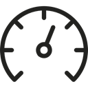 speedometer, Car, Downloading, Downloads Black icon