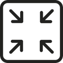 Arrow, square, Multimedia Option, Multimedia Player, Arrows Black icon