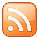 feed, subscribe, Rss Coral icon