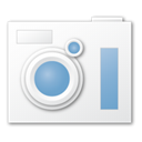 Camera, Blue, photography WhiteSmoke icon