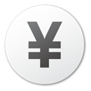 Currency, Money, yuan, Cash, coin WhiteSmoke icon