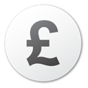 Cash, coin, Money, pound, Currency WhiteSmoke icon