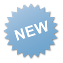 new, Label, Blue SkyBlue icon