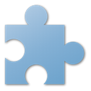 Blue, Puzzle SkyBlue icon