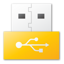 yellow, Usb Gold icon