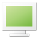 Computer, Display, monitor, green, screen DarkKhaki icon