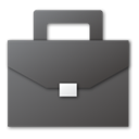 suitcase DimGray icon